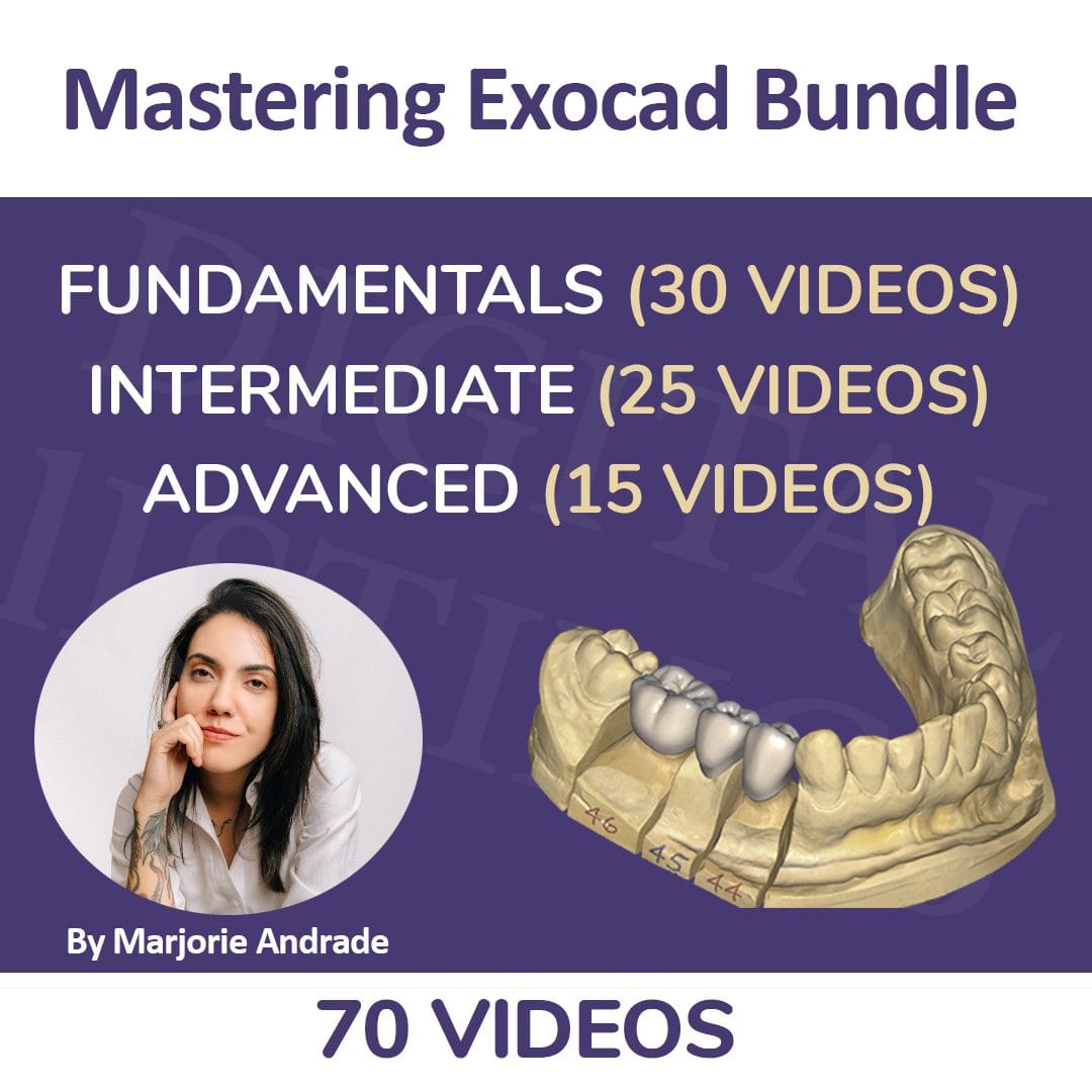 Mastering Exocad Bundle (3 Courses)