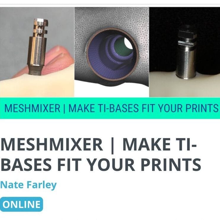 Meshmixer: Make Ti-Bases Fit Your Prints